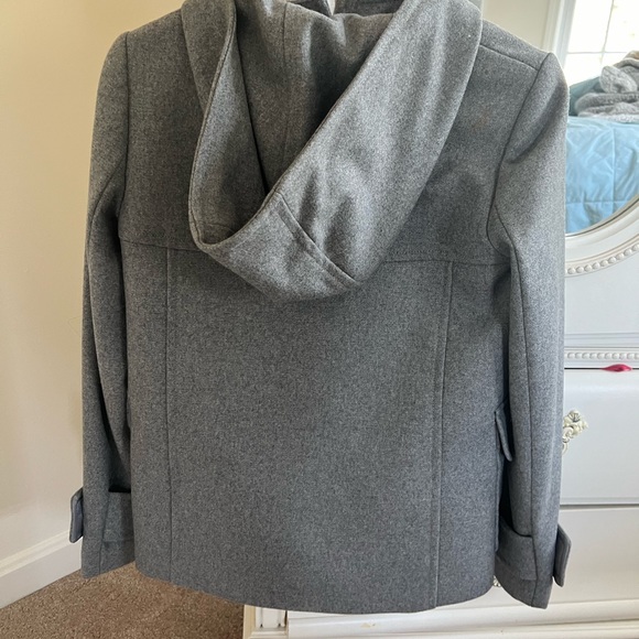 Jcrew Will Melton Toggle Coat size 00 - Picture 3 of 4